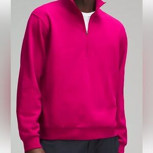 Lululemon men’s French oversized Terry half zip